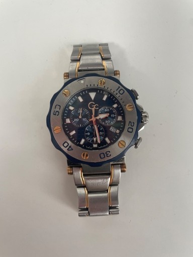 Zdjęcie oferty: Gc Chronograph mens Watch blue Y63001G7MF 