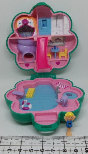 Zdjęcie oferty: 1990r Bluebird Polly Pocket park wodny vintage