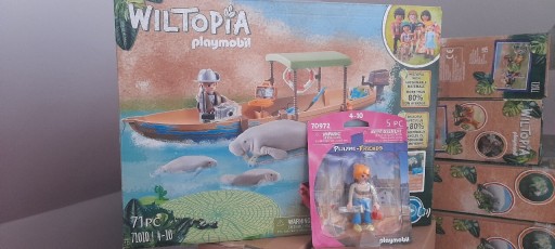 Zdjęcie oferty: Playmobil Wiltopia wycieczka Manaty+Figurka Playmo