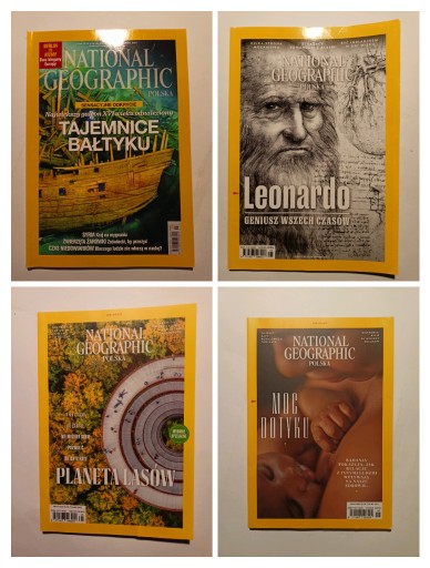 Zdjęcie oferty: "National Geographic" - 4 numery w zestawie