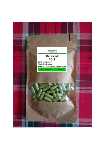 Zdjęcie oferty: Brokuły w kapsułkach zelatynowych 100szt 400mg