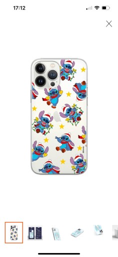 Zdjęcie oferty: Etui Disney case IPhone 14 Stitch prezent święta 