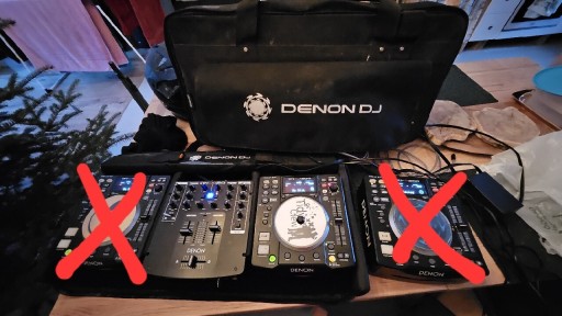 Zdjęcie oferty: Denon DJ zestaw - mixer, konsole, słuchawki 