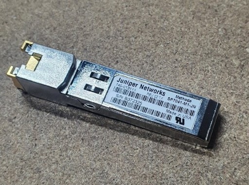 Zdjęcie oferty: Juniper Networks 1GB SFP SP7041-M1-JN Rj-45