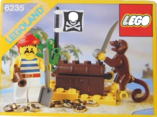 Zdjęcie oferty: LEGO Pirates 6235 Buried Treasure (1989)