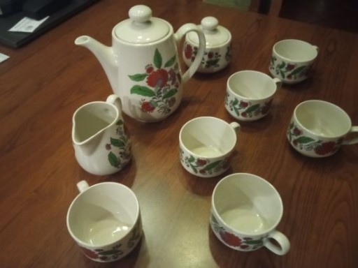 Zdjęcie oferty: ZESTAW do herbaty -kawy porcelany stara CHODZIEŻ