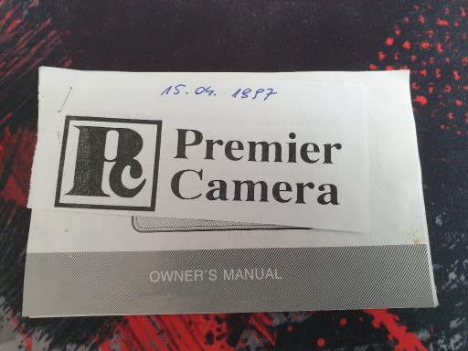 Zdjęcie oferty: Instrukcja - aparat fotograficzny Premier Camera