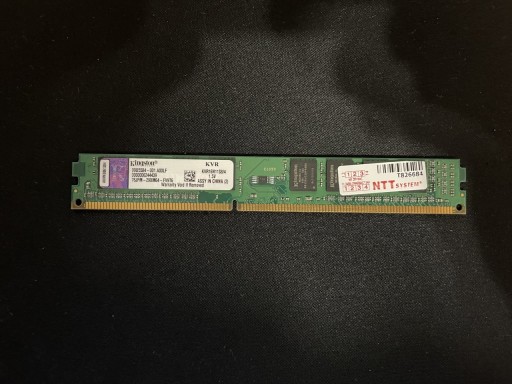 Zdjęcie oferty: Kingston DDR3 (Low profile) 4GB 1600MHz 1Rx8