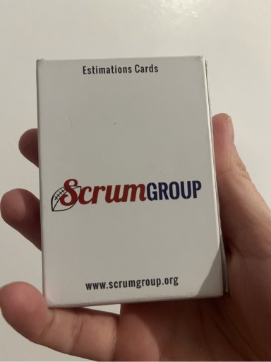 Zdjęcie oferty: Scrum poker karty do estymacji 