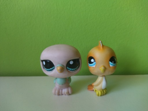 Zdjęcie oferty: Littlest Pet Shop LPS dwie figurki zestaw 4 ptaki