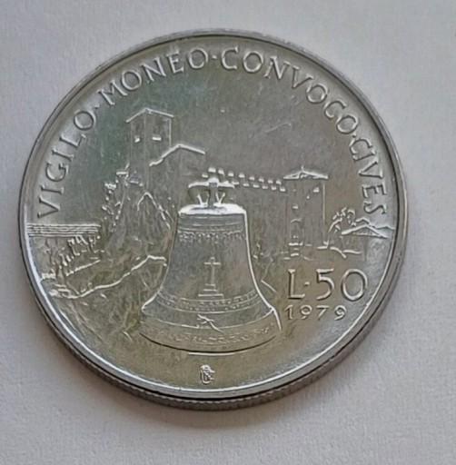 Zdjęcie oferty: San Marino - 50 lira - 1979r.