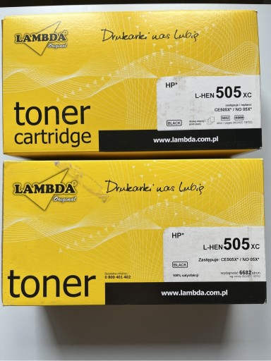 Zdjęcie oferty: Toner CE505X zamiennik Lambda