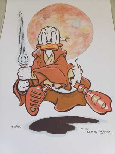 Zdjęcie oferty: Kaczor Donald- Star Wars Jedi - Patrick Block