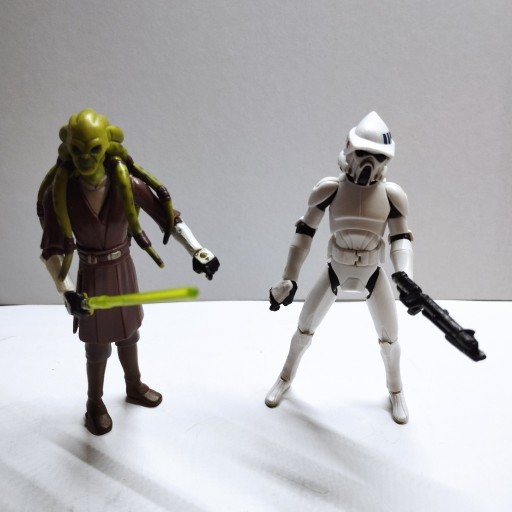 Zdjęcie oferty: Star Wars-Clone Wars-Kit Fisto i ARF Trooper