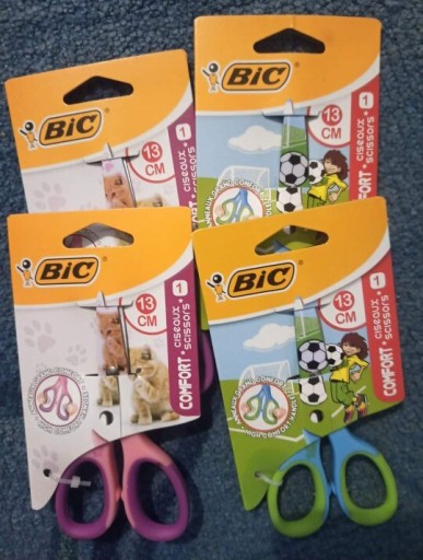 Zdjęcie oferty: Nożyczki chłopięce dziewczęce bic