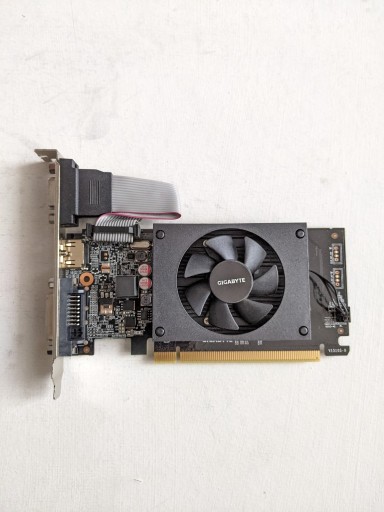 Zdjęcie oferty: Gigabyte NVIDIA GeForce GT 710 1GB Pcie
