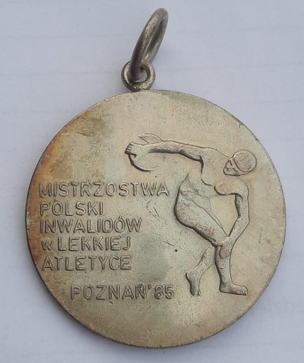 Zdjęcie oferty: Srebrny medal - POZNAŃ 1985