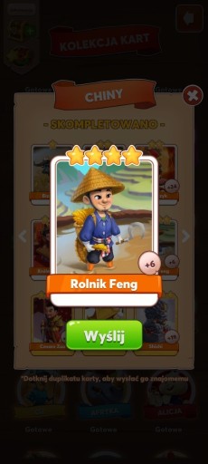 Zdjęcie oferty: Coin Master | Rolnik Feng