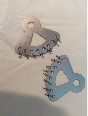 Zdjęcie oferty: Wachlarze z haczykami do siatek na rower zabytkowy 