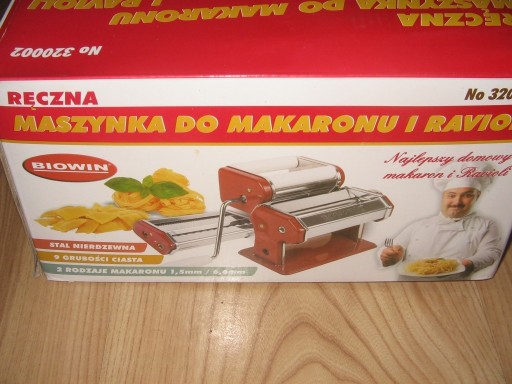 Zdjęcie oferty: maszynka do robienia makronu i ravioli  32002