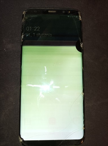 Zdjęcie oferty: uszkodzony SAMSUNG GALAXY S8+