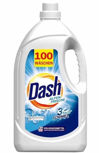 Zdjęcie oferty: Dash żel do białego 100 prań 5L z Niemiec DE