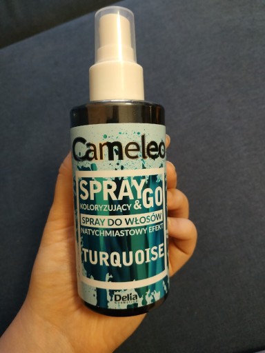 Zdjęcie oferty: Cameleo spray koloryzujący do włosów turkusowy 