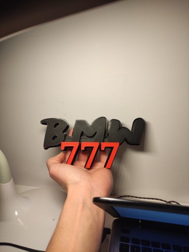 Zdjęcie oferty: Figurka "BMW 777" druk 3D