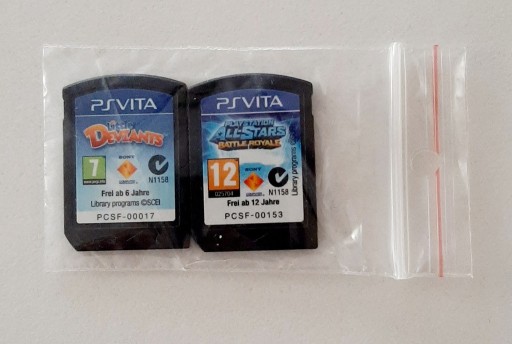 Zdjęcie oferty: Gry Sony Playstation Vita Little Deviants oraz All