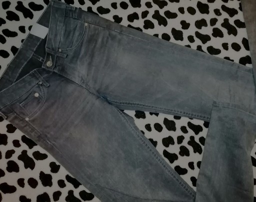 Zdjęcie oferty: NOWE! szare Dżinsy jeansy spodnie rurki skinny H&M