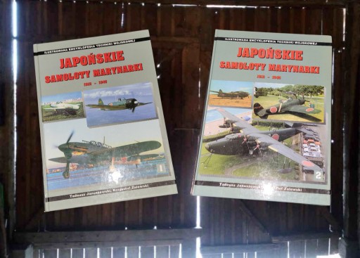 Zdjęcie oferty: Japońskie samoloty marynarki Tom 1 i 2
