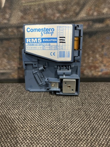 Zdjęcie oferty: Wrzutnik akceptator monet RM5 EVO Comestero typ F Monety PLN ZŁ