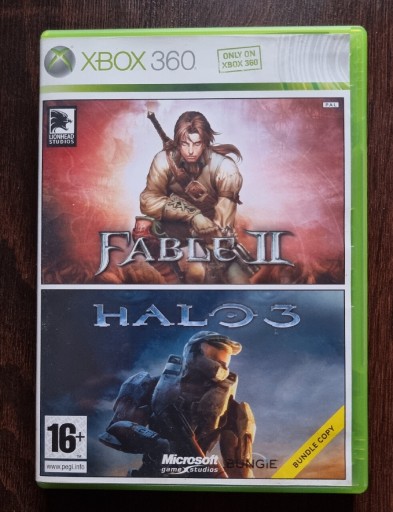 Zdjęcie oferty: Gra Halo 3 + Fable 2 Xbox360