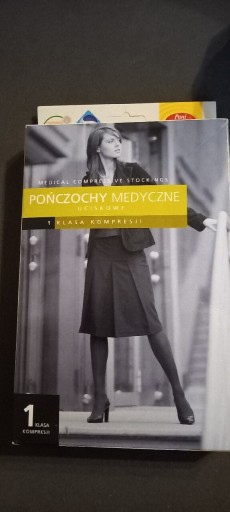 Zdjęcie oferty: Pończochy medyczne uciskowe Pani Teresa M czarny