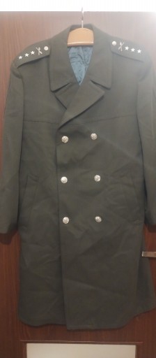 Zdjęcie oferty: Płaszcz wojsk lądowych Czechy oficerski 