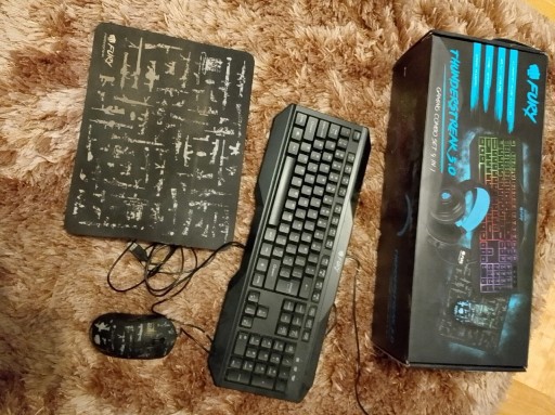 Zdjęcie oferty: Fury Thunderstreak 3,0 Klawiatura, myszka, podkładka pod myszke