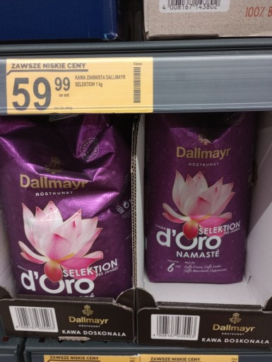 Zdjęcie oferty: Dallmayr Crema d’oro Selektion Namaste nie lavazza