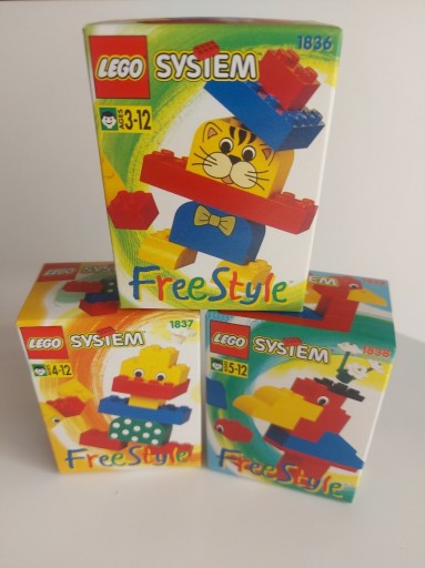 Zdjęcie oferty: 3 X LEGO SYSTEM 1995r STAN SKLEPOWY