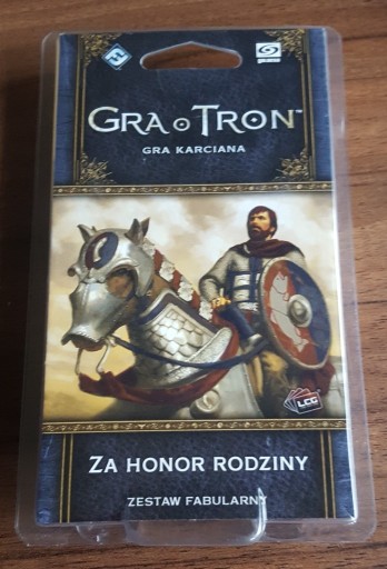 Zdjęcie oferty: GRA O TRON Za honor rodziny  LCG - NOWA - FOLIA