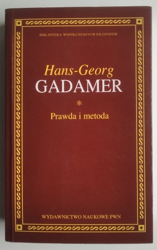 Zdjęcie oferty: Prawda i metoda - Hans-Georg Gadamer