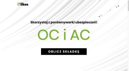 Zdjęcie oferty: Gotowa porównywarka ubezpieczeń OC/AC strona!