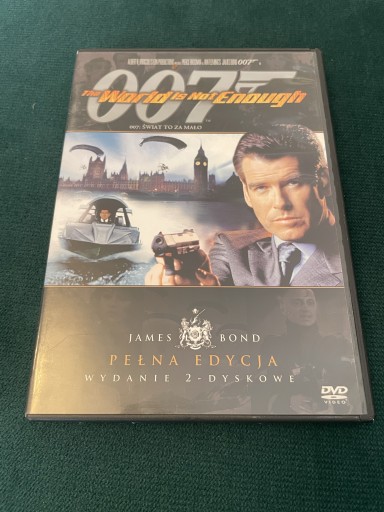 Zdjęcie oferty: 2 DVD 007 James Bond Świat to za mało Pełna Edycja