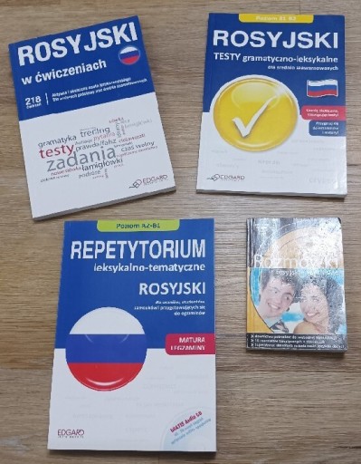 Zdjęcie oferty: Rosyjski edgard książki do nauki zestaw