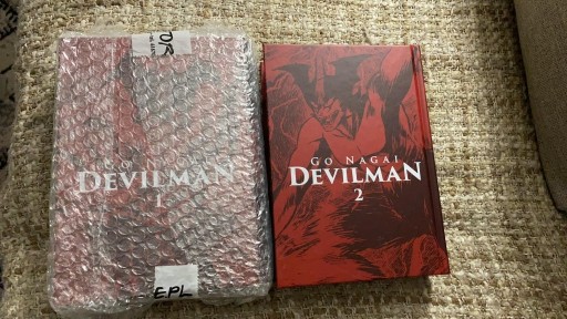 Zdjęcie oferty: Devilman tom 1 i 2 twarda oprawa Go Nagai NOWA