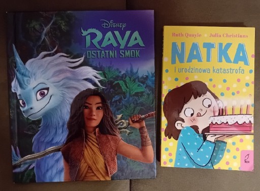 Zdjęcie oferty: Książka Raya i ostatni smok plus przygody Natki!