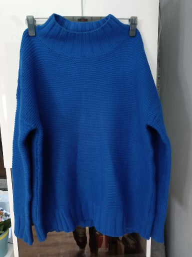 Zdjęcie oferty: Chabrowy sweter Reserved L 