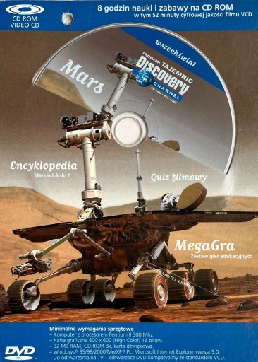Zdjęcie oferty: VCD: Tropami tajemnic. Mars. Discovery Channel