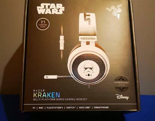 Zdjęcie oferty: Razer Kraken Star Wars Stormtrooper słuchawki