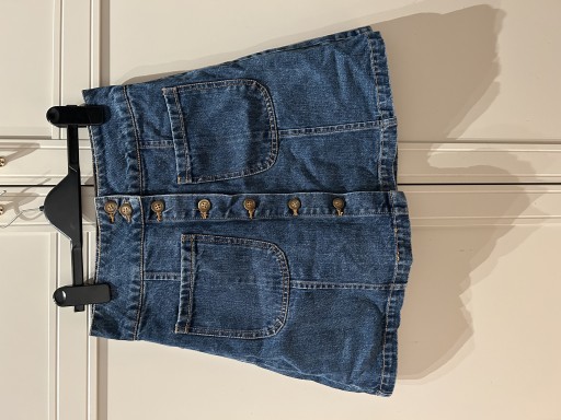 Zdjęcie oferty: Spódnica mini jeansowa rozkloszowana wysoki stan