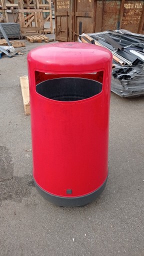 Zdjęcie oferty: Kosz na śmieci metalowy zewnętrzny śmietnik 